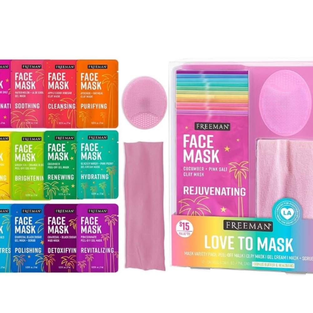 Love to Mask Set - Pink and Freman Love to mask